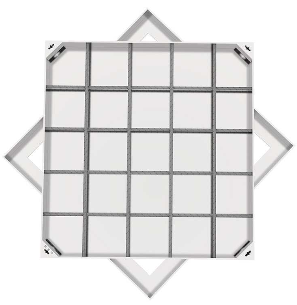 青秀不锈钢方井展示