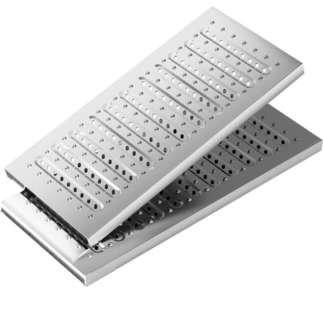 青秀不锈钢沟盖板展示